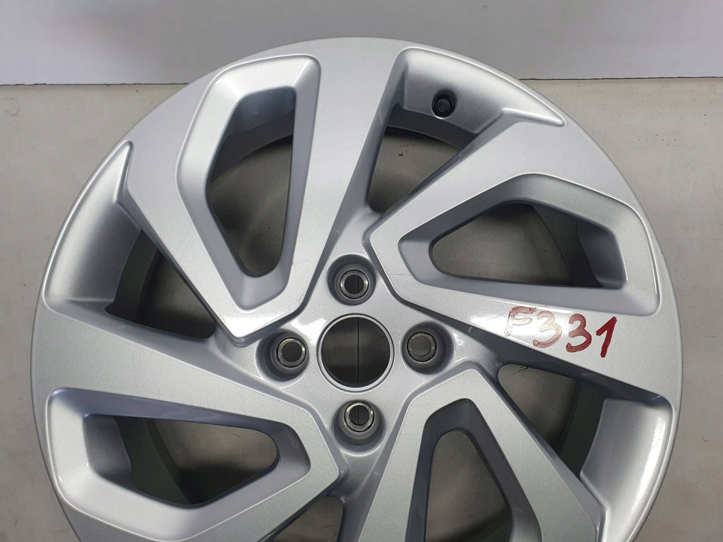 1x Alufelge 17 Zoll 5.0" 4x100 40ET Glanz Schwarz CMS1210-4 Toyota Aygo X FEL7637574212ig