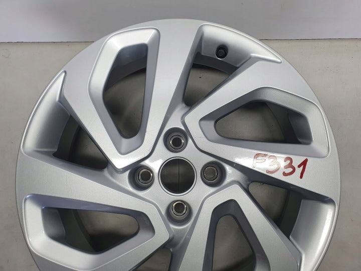 1x Alufelge 17 Zoll 5.0" 4x100 40ET Glanz Schwarz CMS1210-4 Toyota Aygo X FEL7637574212ig