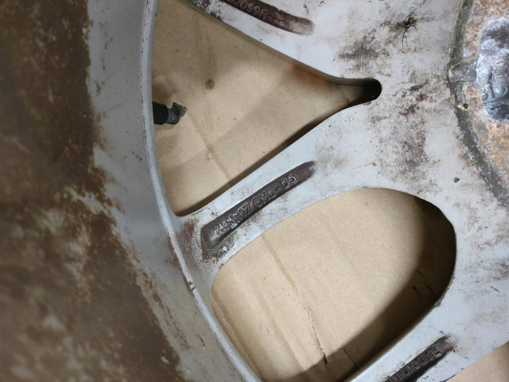 1x Alufelge 17 Zoll 7.5" 5x114.3 55ET Silber 403004671R Renault Megane Rim Wheel