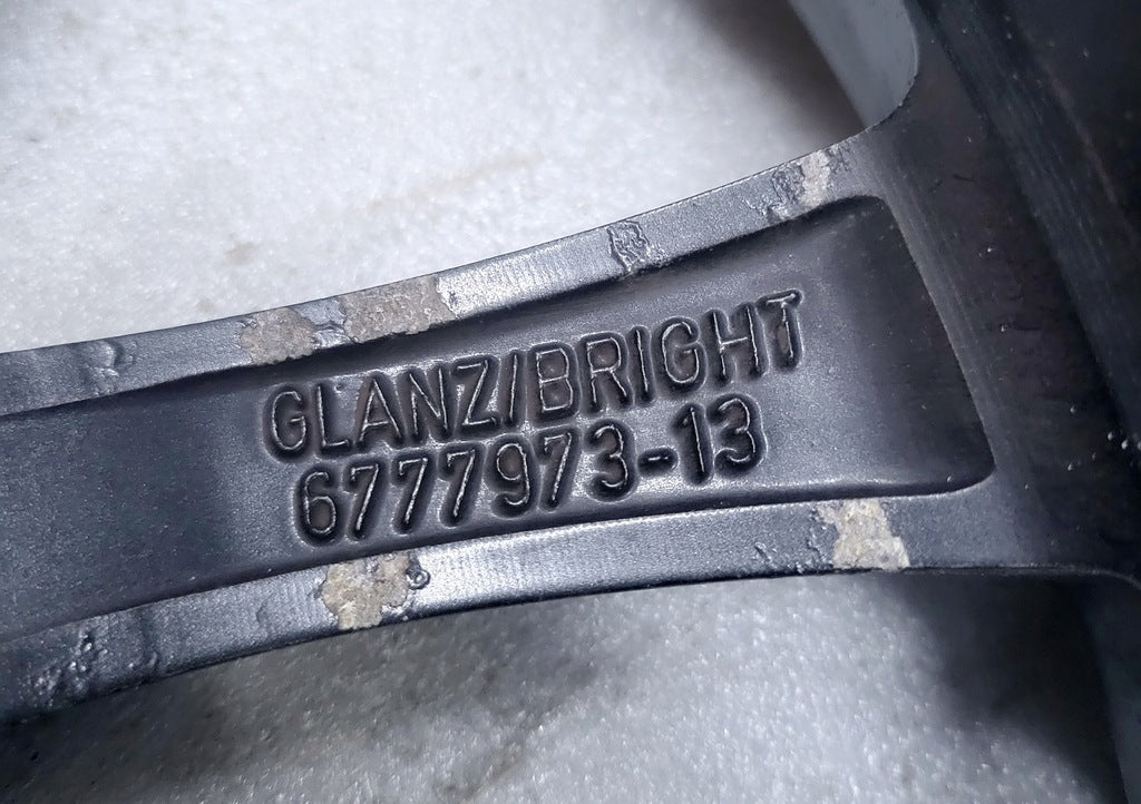 1x Alufelge 18 Zoll 7.0" 4x100 52ET Matt 6778428 Mini R56 R50 R53 R58 Rim Wheel FEL4501471402mo