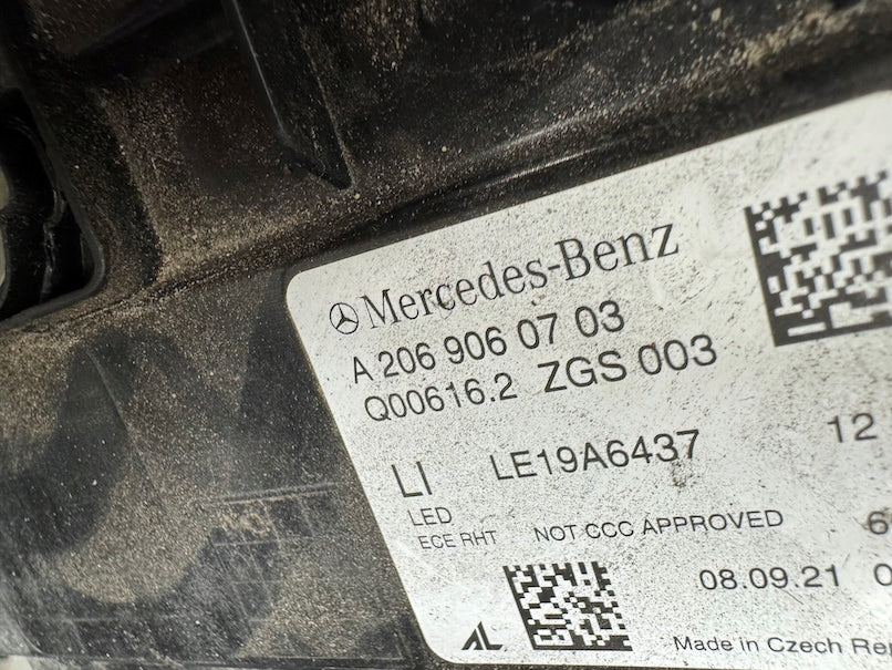 Frontscheinwerfer Mercedes-Benz A2069060703 LED Links Scheinwerfer Headlight SCH3289508694dh