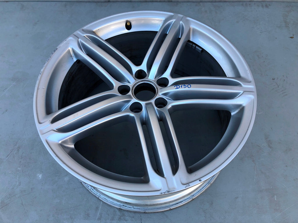 1x Alufelge 20 Zoll 9.0" 5x112 31ET Glanz Silber 4H0601025BF Audi A8 Rim Wheel