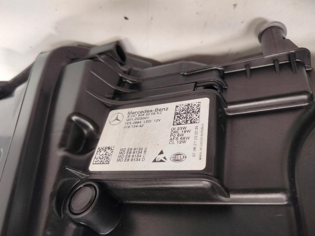 Frontscheinwerfer Mercedes-Benz W247 A2479065006 Rechts Scheinwerfer Headlight SCH7915103788og