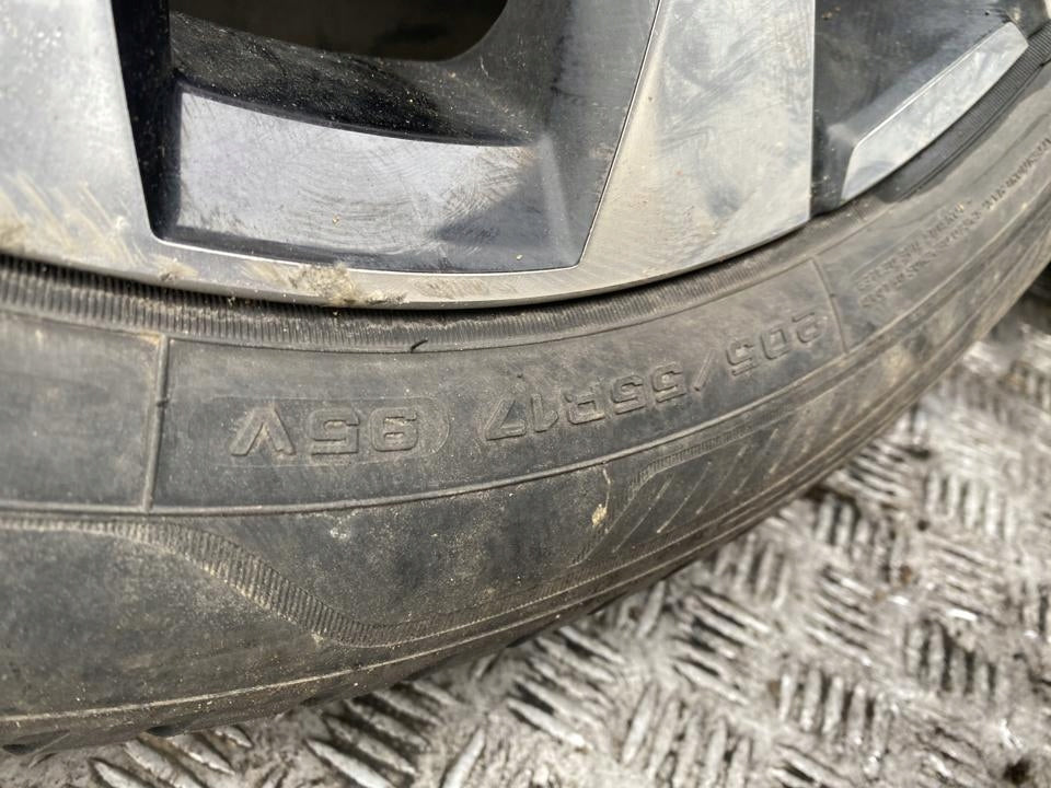 1x Alufelge 17 Zoll 7.0" 5x114.3 43ET Glanz Schwarz 403000483R Renault Rim Wheel FEL3024055729pu
