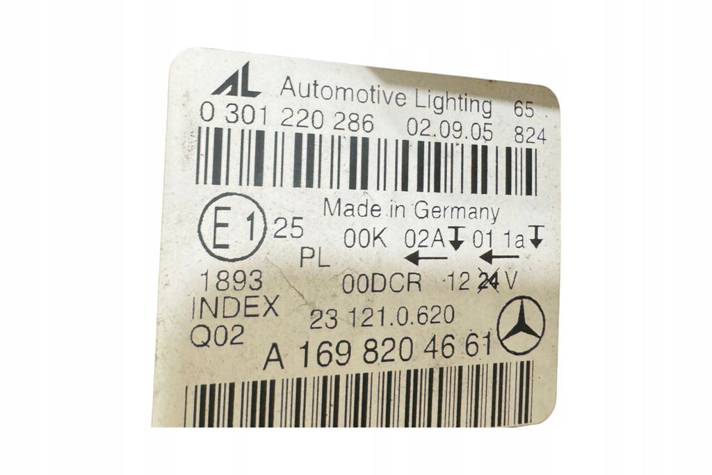 Frontscheinwerfer Mercedes-Benz W245 A1698204661 Rechts Scheinwerfer Headlight SCH8975554027jn