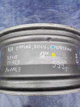 Load image into Gallery viewer, 1x Alufelge 18 Zoll 7.5" 5x114.3 52,5ET 52910-D6310 Kia Sportage Optima FEL9053762253am