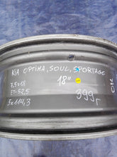 Load image into Gallery viewer, 1x Alufelge 18 Zoll 7.5" 5x114.3 52 5ET 52910D6310 Kia Sportage Optima Rim Wheel FEL9053762253am
