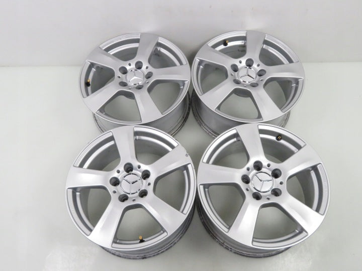 4x Alufelge 16 Zoll 7.5" 5x112 45 5ET KBA47765 Mercedes-Benz Rim Wheel FEL8721822285ww
