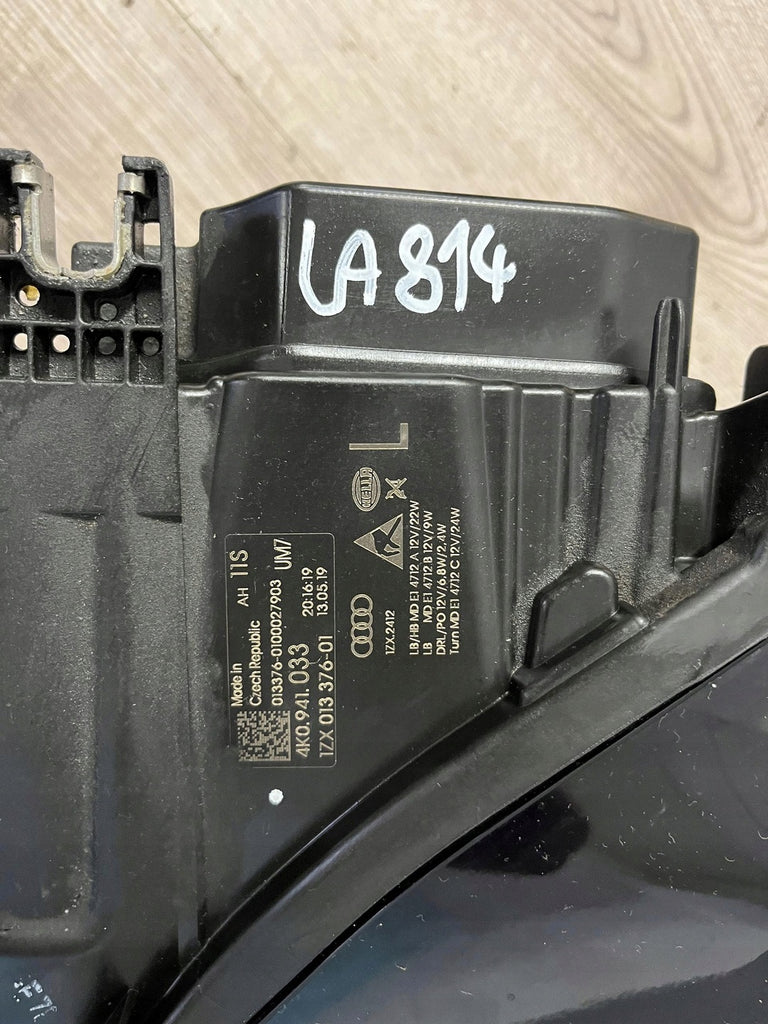 Frontscheinwerfer Audi A6 C8 4K0941034 LED Ein Satz Scheinwerfer Headlight