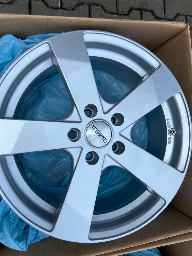 4x Alufelge 17 Zoll 7.0" 5x112 38ET Matt Silber KBA49295 BMW X1 Rim Wheel FEL4431672731oe