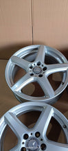 Laden Sie das Bild in den Galerie-Viewer, 4x Alufelge 17 Zoll 7.5" 5x112 37ET Glanz Silber FRE75737B61-0 Rim Wheel FEL7169414779nf