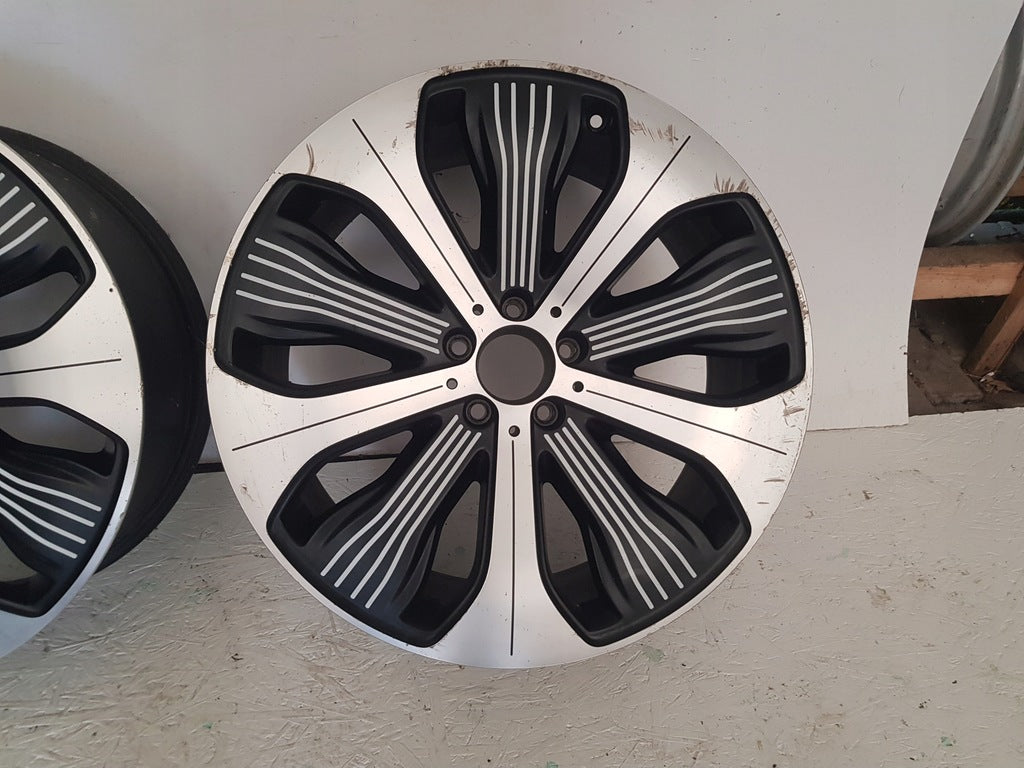 1x Alufelge 20 Zoll 8.5" 5x112 30ET Glanz Schwarz A2934010500 Mercedes-Benz Eqc FEL8417116142ym