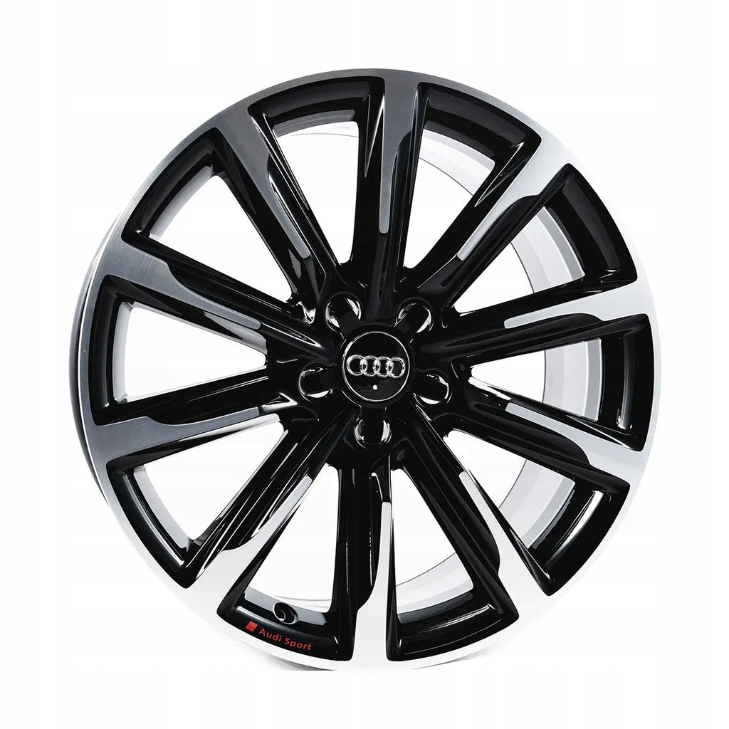 4x Alufelge 19 Zoll 8.0" 5x112 26ET Glanz Silber 4G8601025K Audi Rim Wheel FEL3867829504va