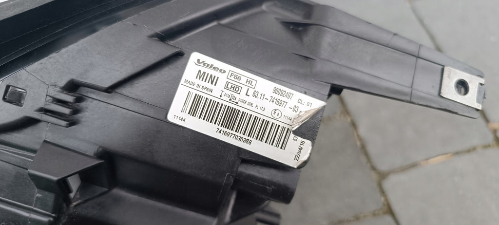 Frontscheinwerfer Mini F57 F54 F56 F55 7416977-03 Full LED Links Headlight SCH8752927424zr