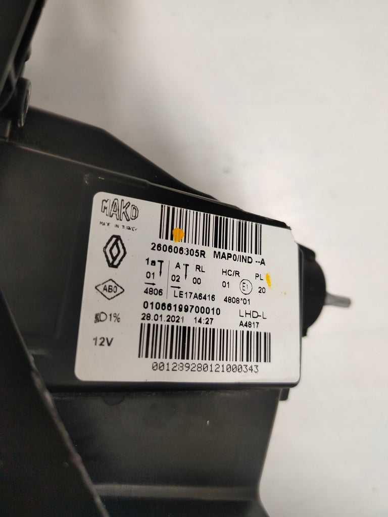 Frontscheinwerfer Renault Clio I V 260606305R Full LED Links Headlight SCH4545804308eu