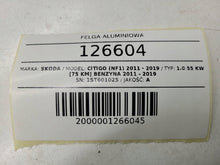 Load image into Gallery viewer, 1x Alufelge 15 Zoll 5.5" 4x100 41ET Glanz Grau Skoda Citigo Rim Wheel FEL2436437577rj