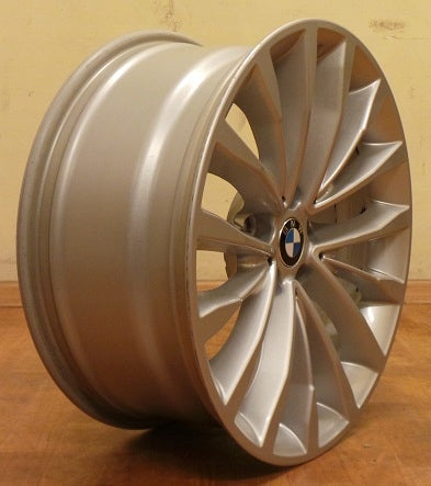1x Alufelge 18 Zoll 8.0" 5x112 30ET Glanz Silber 6863418 BMW 5 G30 Rim Wheel FEL5905660910fu