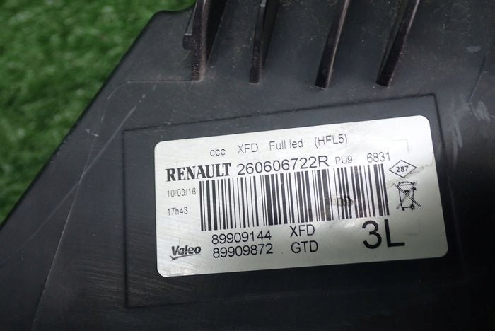 Frontscheinwerfer Renault Talisman 260606722R 85122000 Links Headlight SCH6856718816ep