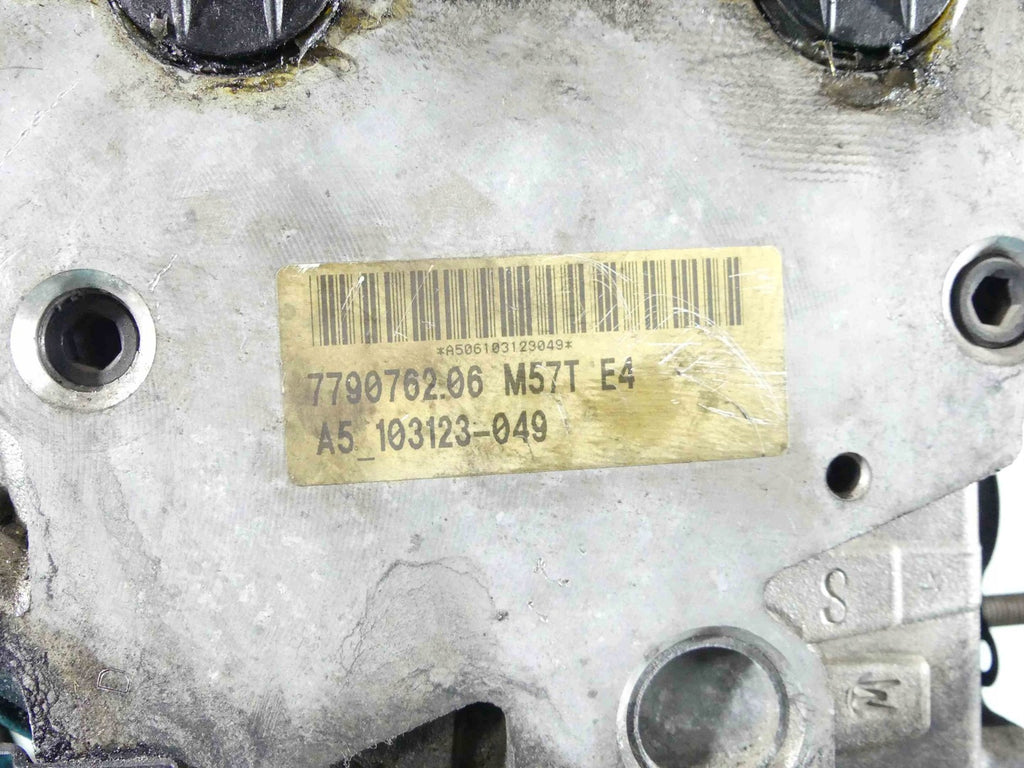 Motor BMW X3 E83 M57D30 3.0 2004 Diesel Engine Unkomplett