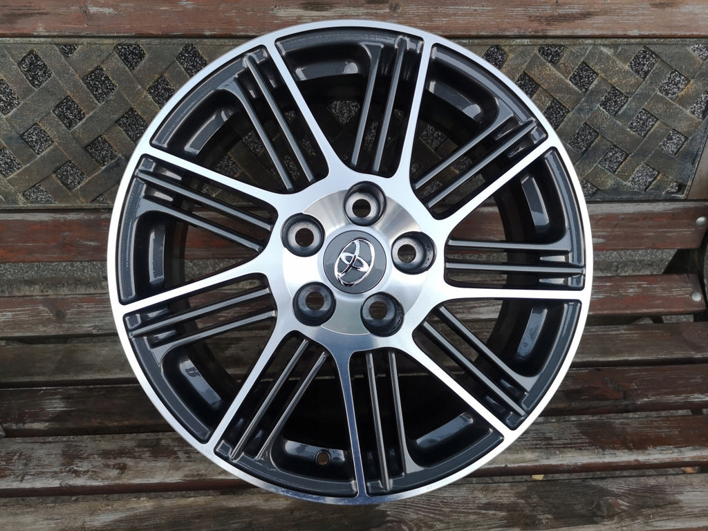 1x Alufelge 17 Zoll 7.0" 5x114.3 45ET Graphit PZ406-T067 Mg Avensis Rim Wheel FEL8341704003yj