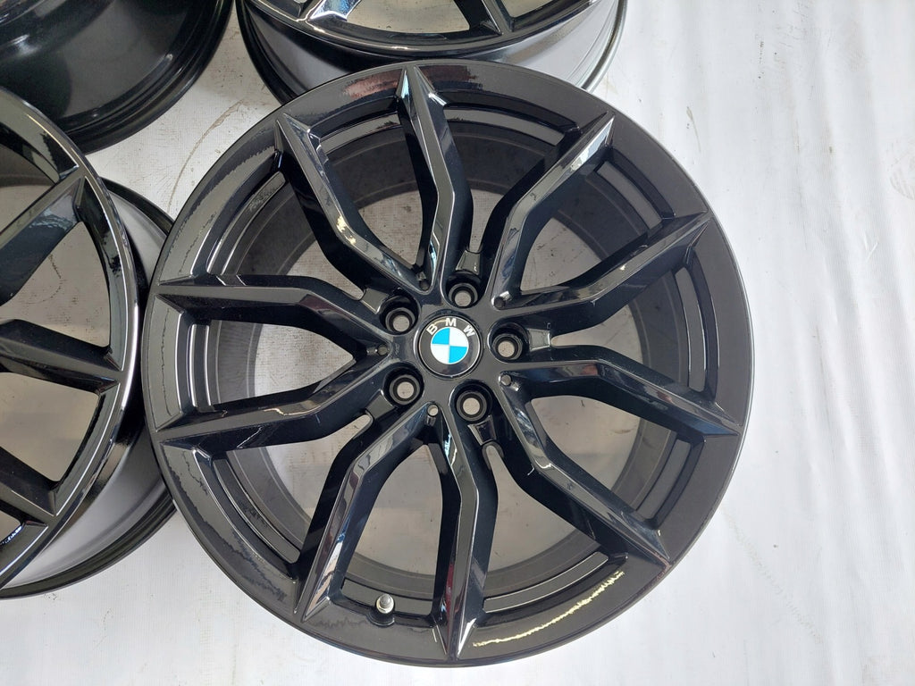 4x Alufelge 19 Zoll 9.0" 5x112 38ET Glanz Schwarz 6880685 BMW X5 G05 G06 FEL9785873968ei