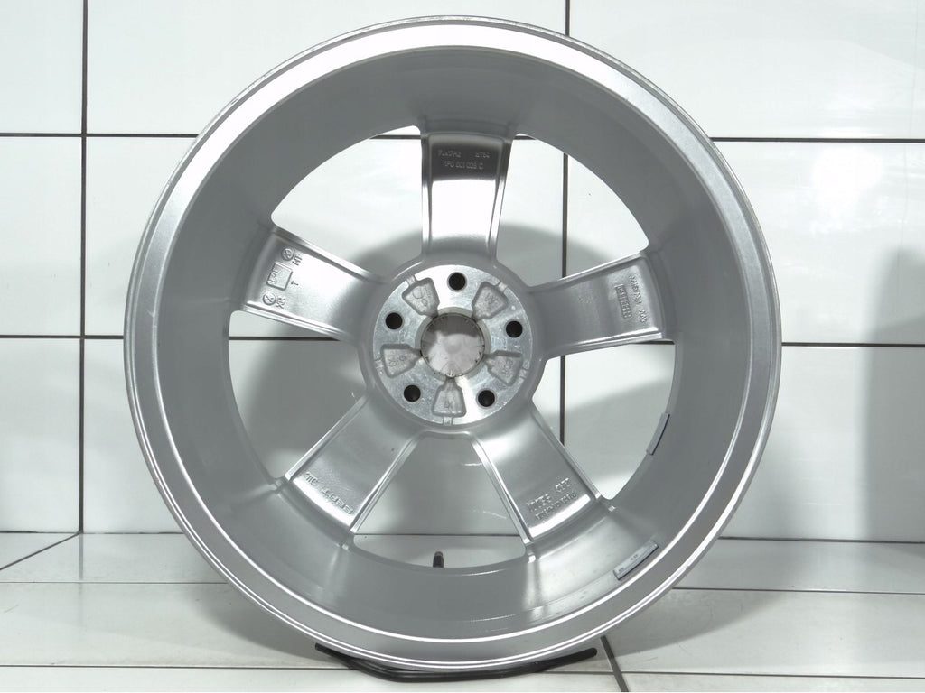 4x Alufelge 17 Zoll 7.0" 5x112 54ET Glanz Silber 1P0601025C Seat Leon Rim Wheel FEL3048212556zh