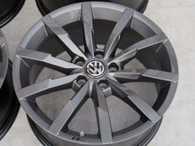 Laden Sie das Bild in den Galerie-Viewer, 4x Alufelge 18 Zoll 8.0" 5x112 44ET Matt Schwarz VW Passat Arteon Rim Wheel FEL4212782576qt