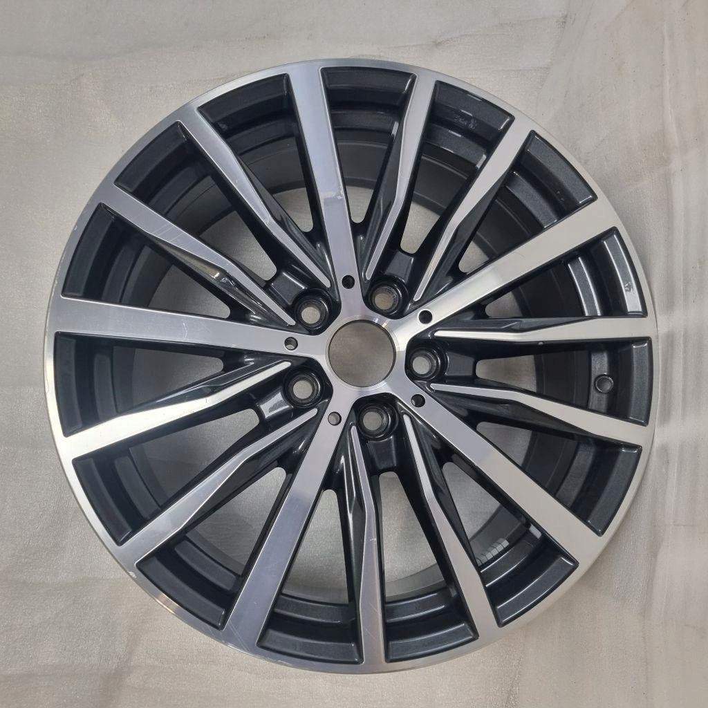 1x Alufelge 18 Zoll 8.0" 5x112 57ET Glanz Schwarz 6856089 BMW F44 1 F40 FEL4977787173dt