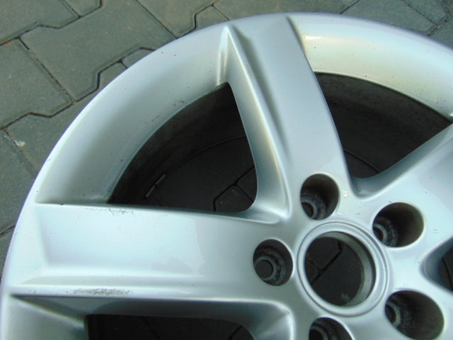1x Alufelge 17 Zoll 7.0" 5x112 34ET Glanz Silber 4F0071497K Audi A6 C6 Rim Wheel FEL9934133850zx