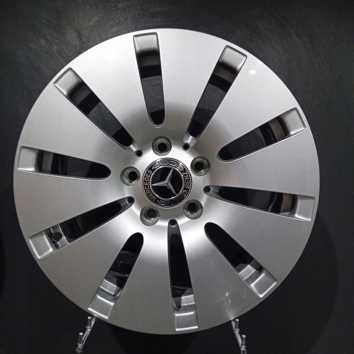 4x Alufelge 16 Zoll 6.5" 5x112 38ET A2054010100-ME Mercedes-Benz W205 Rim Wheel FEL6700234350kk