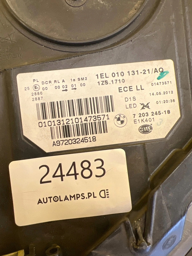 Frontscheinwerfer BMW 5 F10 7203245-18 Xenon Links Scheinwerfer Headlight