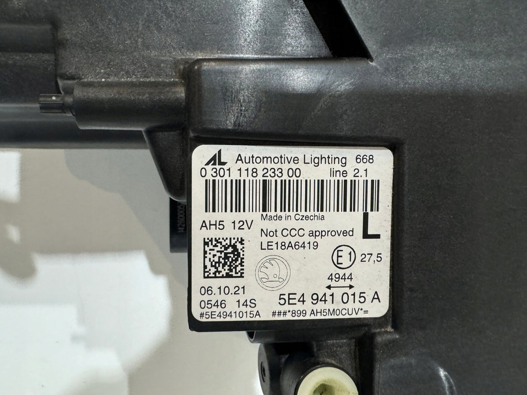 Frontscheinwerfer Skoda Octavia 5E4941015A- LED Links Scheinwerfer Headlight SCH2874702324yo