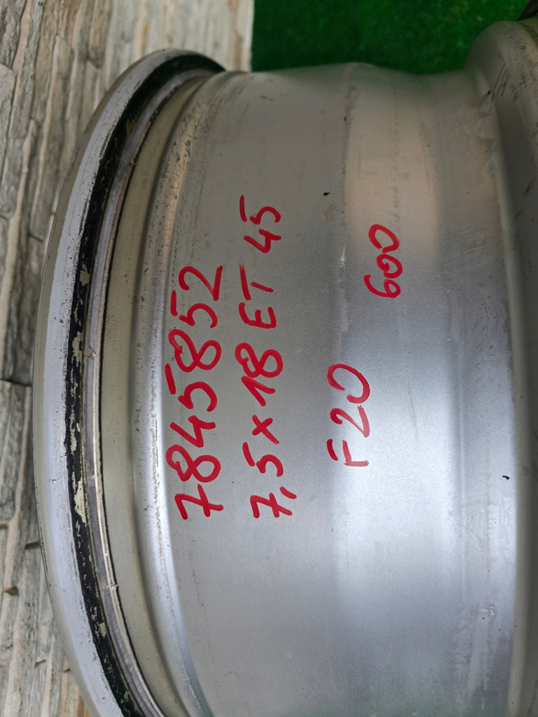 1x Alufelge 18 Zoll 8.0" 5x120 7845852 BMW 1 F20 Rim Wheel FEL4159277517ai