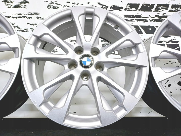 4x Alufelge 17 Zoll 7.5" 5x112 27ET Silber KBA51012 BMW 4 G22 G23 I4 G26 FEL1213886294op