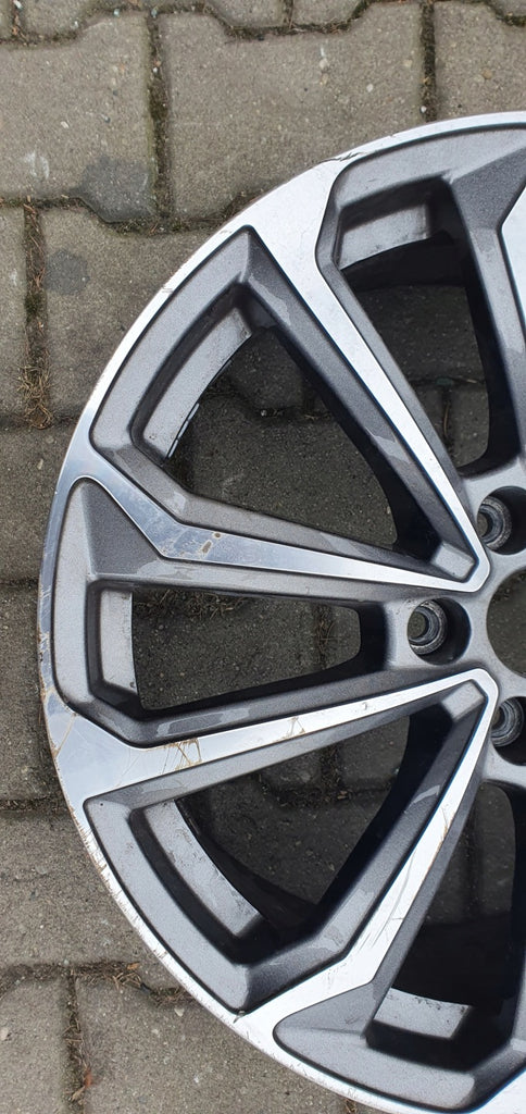 1x Alufelge 19 Zoll 7.5" 5x114.3 49 5ET KBA53758 Rim Wheel FEL5684678037lr