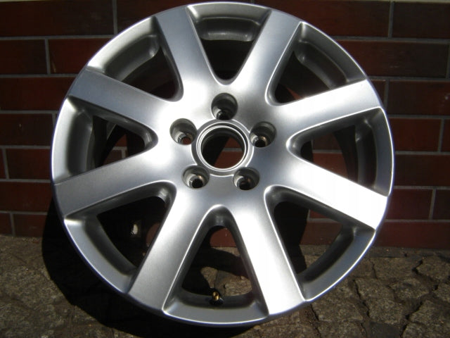 1x Alufelge 17 Zoll 6.0" 5x112 45ET Glanz Silber 3C0601025M VW Scirocco Passat