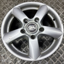 1x Alufelge 16 Zoll 5x139.7 KBA46622 Kia Sorento I Rim Wheel FEL8503398447ze