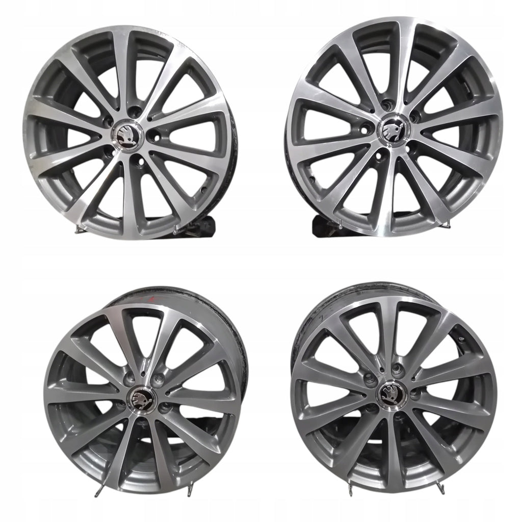 4x Alufelge 17 Zoll 7.5" 5x112 40ET A2134011300 Mercedes-Benz Superb I Rim Wheel FEL4116900239rg