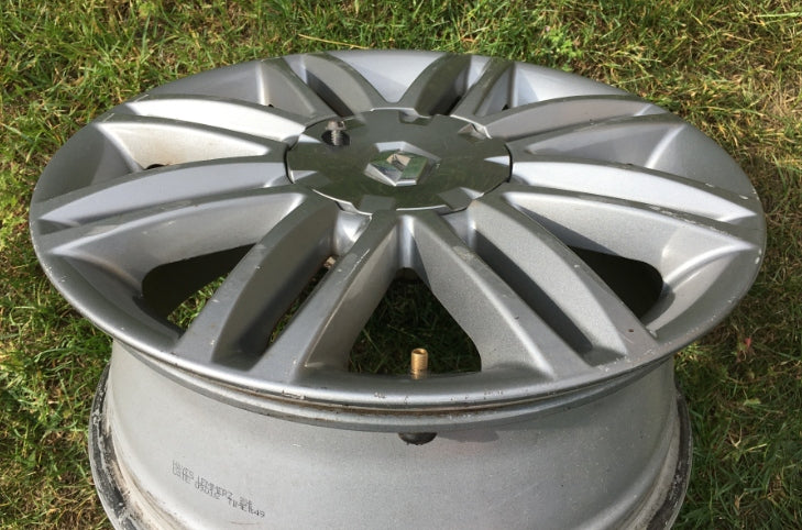 1x Alufelge 16 Zoll 6.5" 4x100 Renault Clio Rim Wheel