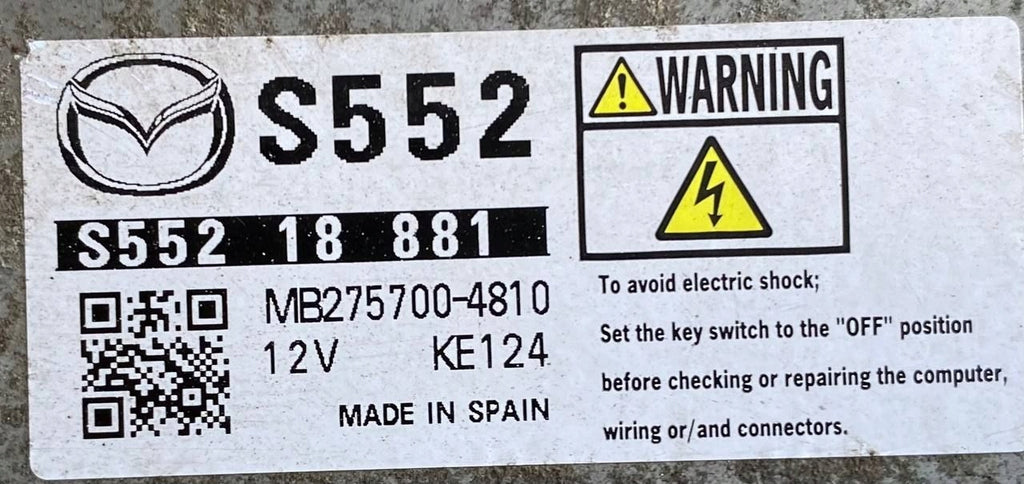 Motor Mazda Cx-3 S5502222 2015 Diesel Engine Komplett