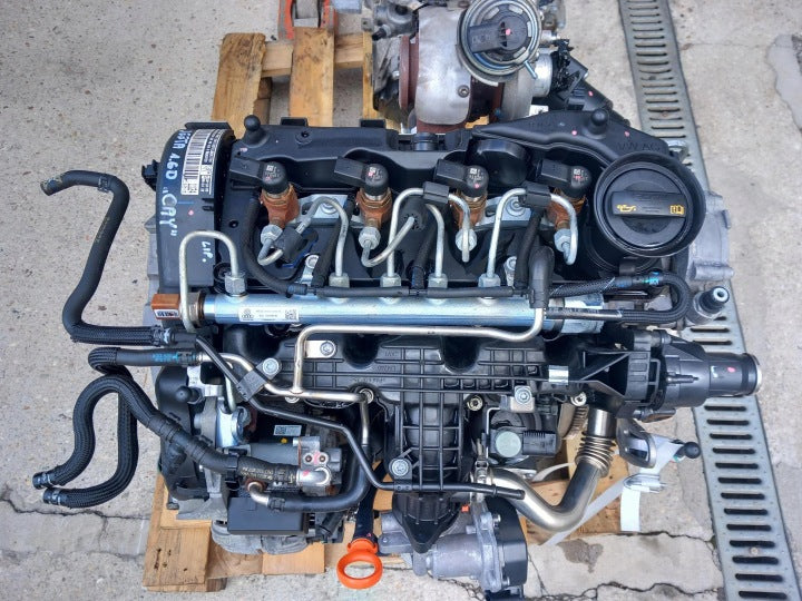Motor VW Jetta I CAY 1.6 TDI 105PS 66kW 160TKm 2005 Diesel Engine Unkomplett MOT6543927477jt