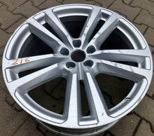Laden Sie das Bild in den Galerie-Viewer, 1x Alufelge 20 Zoll 8.0&quot; 5x112 28ET Glanz Silber 4M0601025G Audi Q7 Rim Wheel