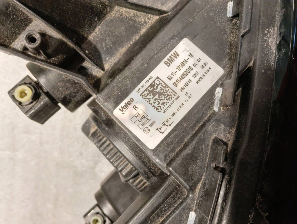 Frontscheinwerfer BMW 1 F40 7214914 Rechts Scheinwerfer Headlight SCH4794025396ff