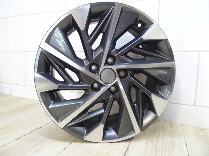 1x Alufelge 18 Zoll 7.5" 5x112 51ET Glanz Graphit 52910-N7220 Hyundai Tucson FEL1795631622ab
