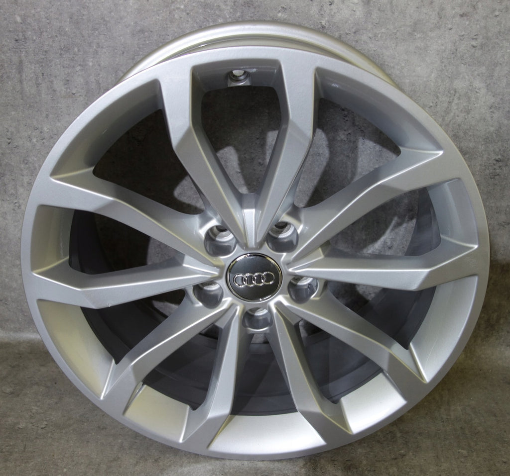 4x Alufelge 18 Zoll 8.0" 5x112 40ET Glanz Silber 8W0601025 Audi A4 Rim Wheel