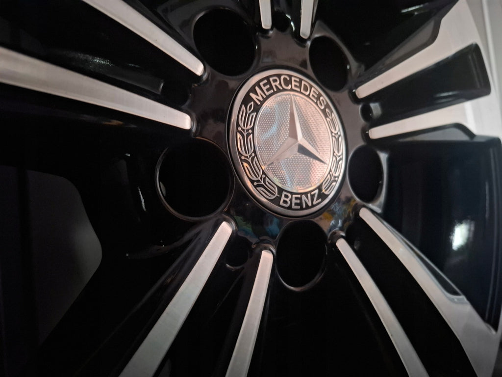 1x Alufelge 17 Zoll 8.0" 5x112 46ET Glanz Schwarz A2124015602 Mercedes-Benz FEL9681648909qm