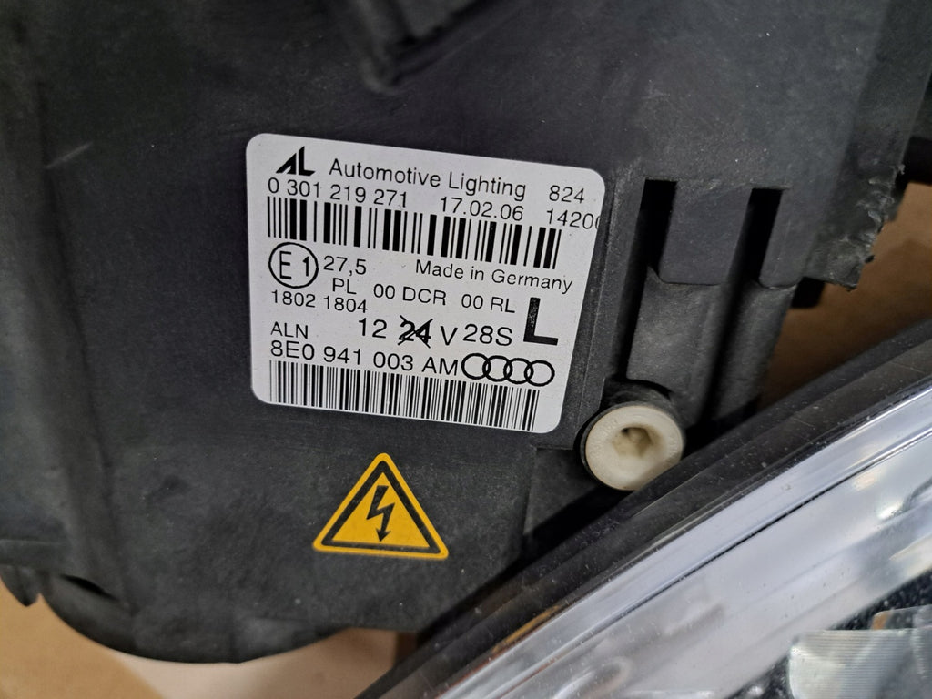 Frontscheinwerfer Audi A4 B7 8E0941003AM 8E0941004A Rechts oder Links SCH2839788017gr