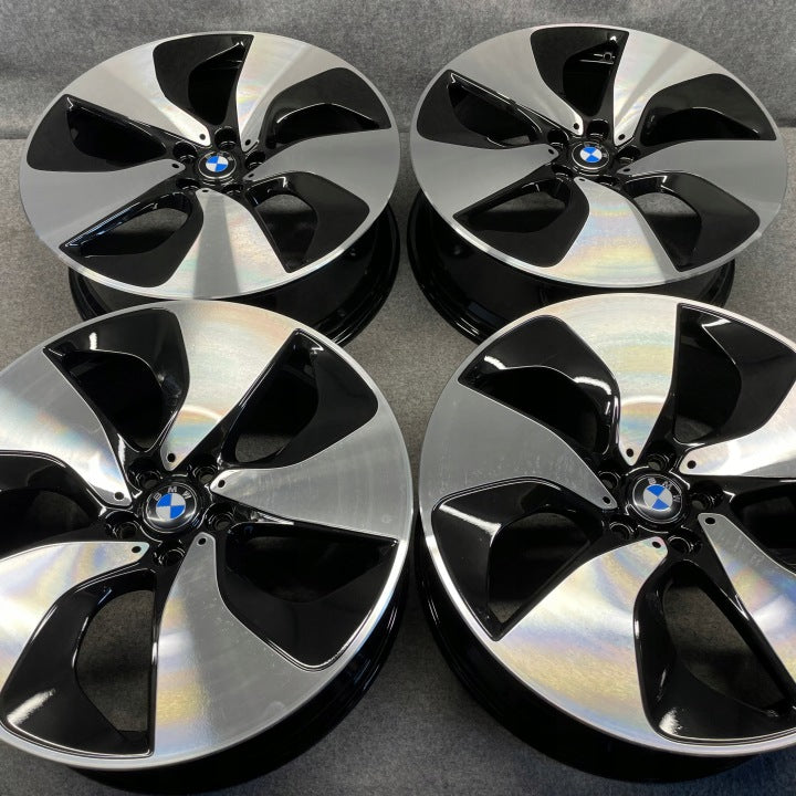 4x Alufelge 20 Zoll 7.5" 5x112 40ET Matt Schwarz 6857575 BMW I8 I12 Rim Wheel FEL6261241329xy