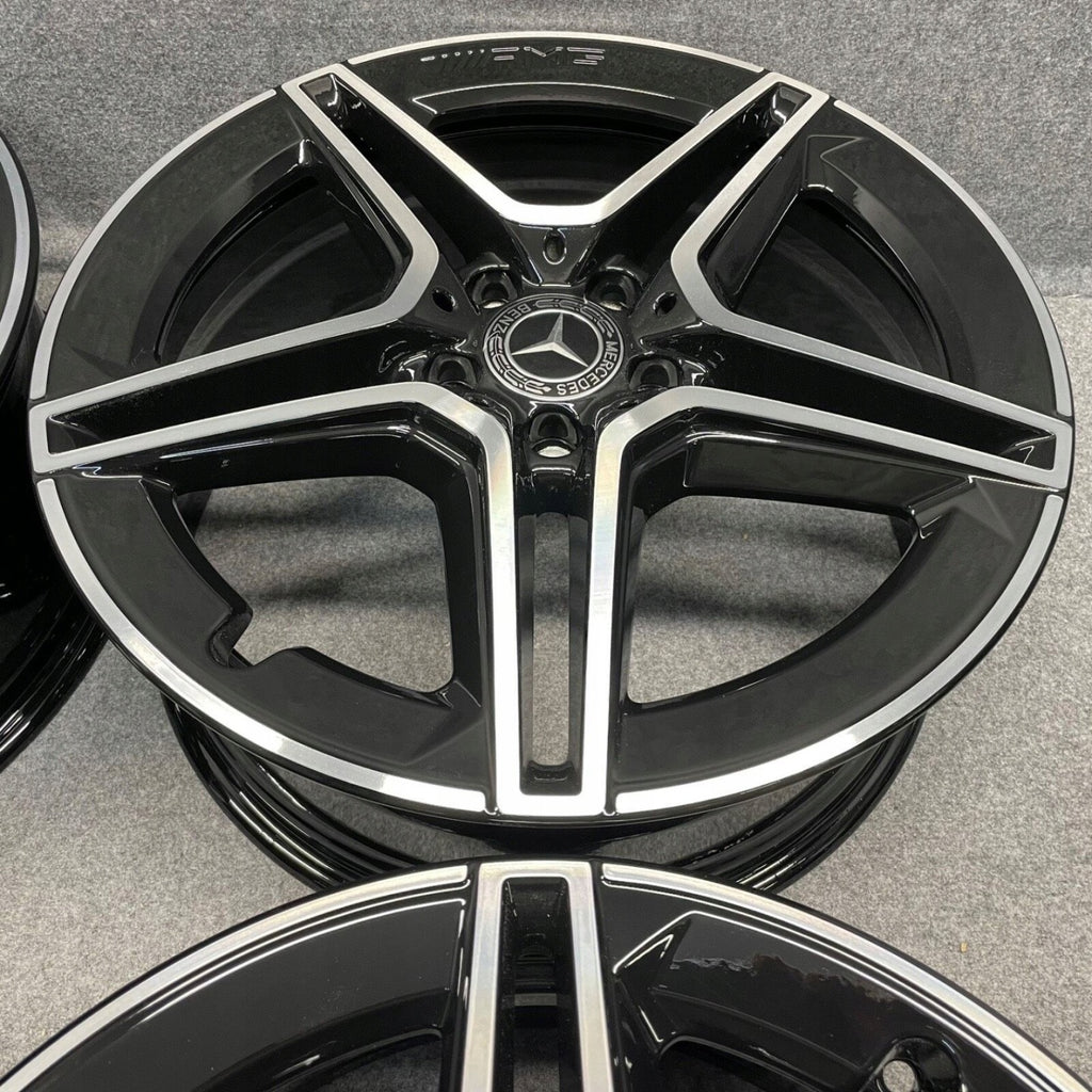 4x Alufelge 19 Zoll 8.0" 5x112 38ET A2534015300 Mercedes-Benz Glc C253 Rim Wheel FEL3622882631ce