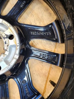 1x Alufelge 16 Zoll 6.5" 4x108 38ET Glanz Silber 9825165280 Peugeot Rim Wheel